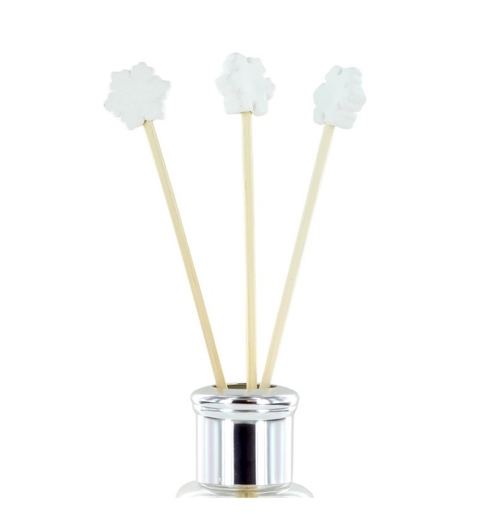 ASHLEIGH & BURWOOD Ceramic Christmas Snowflake Shape Topper Reed Diffuser Sticks