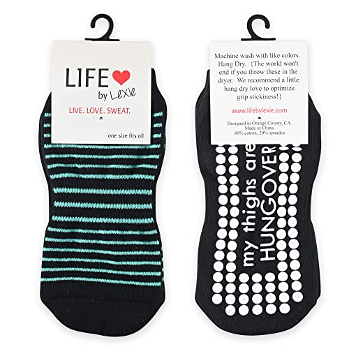 Image of Life By Lexie Sticky Grip Socks for Barre, Pilates, Lagree, Yoga, Dance Non Slip Women's Socks