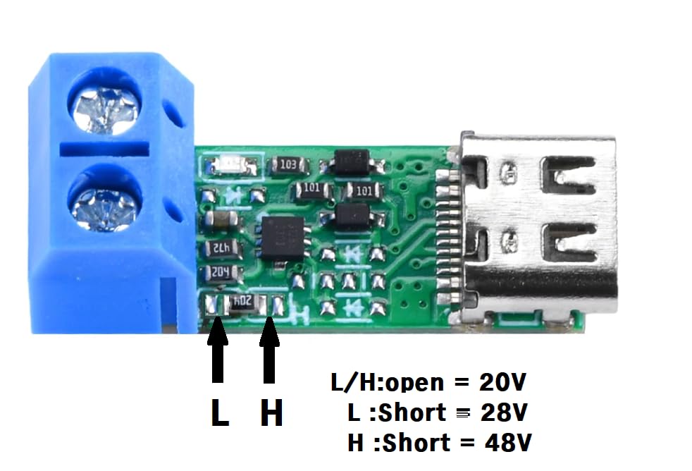 Amazon.co.jp: 240W（28V/48V 5A) 対応 USB PD トリガーデバイス