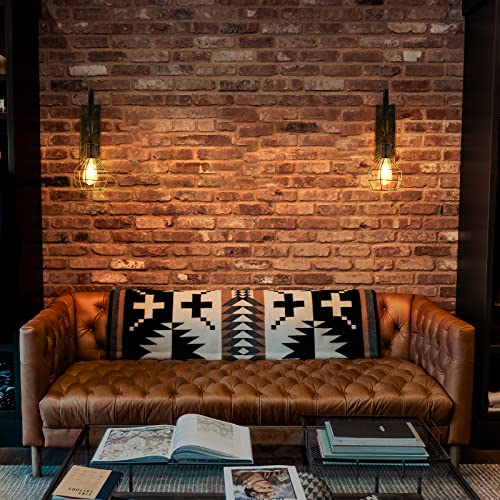 Retro Wall Light Fixtures, 2Pack Antique Bronze Vintage Wall Lighting Hardwired Industrial Lantern Retro Lamp Metal Wall Sconce For Bedside Bedroom Home Dining Room #TOP3