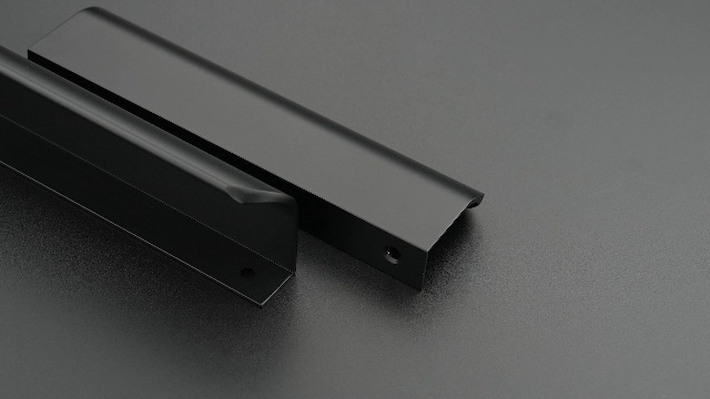 Goldenwarm Black Cabinet Pulls Zinc Alloy Kitchen Drawer Handles