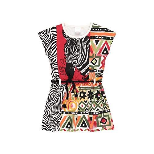 Boboli Vestito a maglia con bordo per bambina