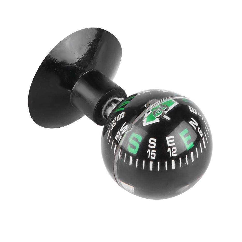 Portable, Car Universal Round Mini Black Plastic Case Ball Pocket Truck