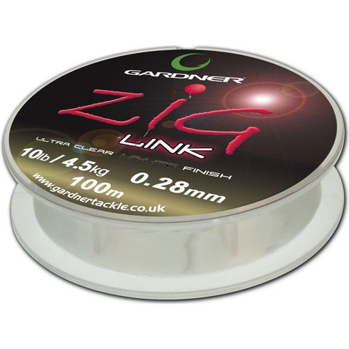 GARDNER ZIG LINK 10lb (4.5kg) CLEAR