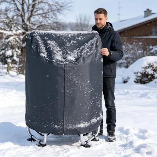 Bâche d'ombrage pour trampoline imperméable et universelle pour terrasse - 2