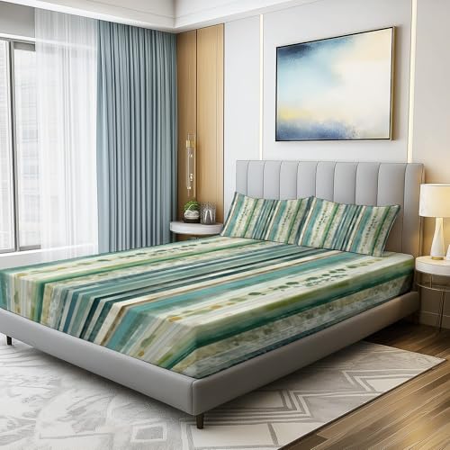 Drap housse 180x200 bonnet 30 cm élastique en microfibre douce - 4