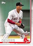 2019 Topps Opening Day #42 Rafael Devers Boston Red Sox Baseball Card