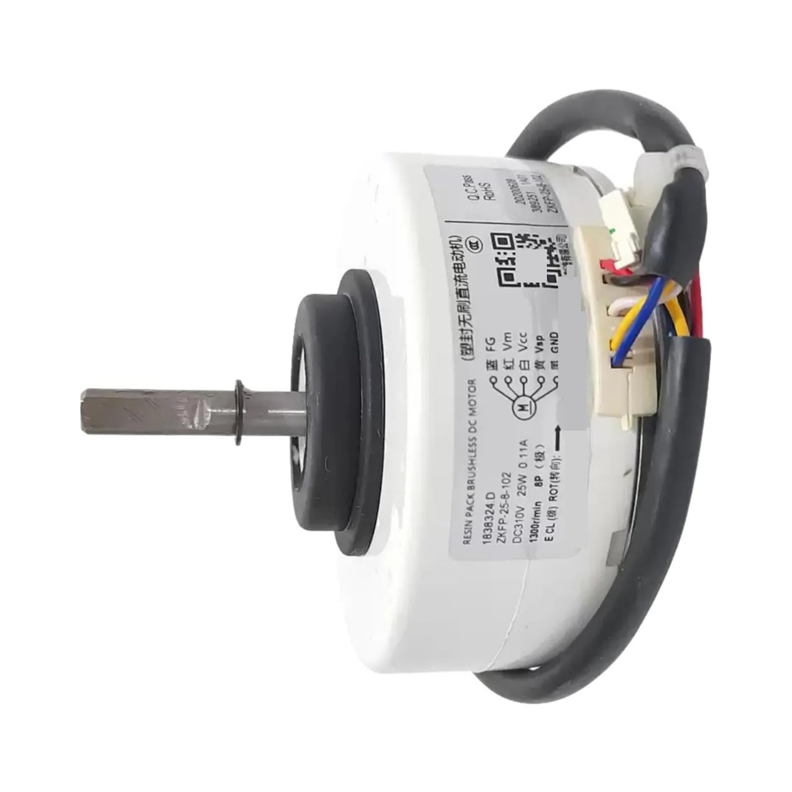 Compatibile con Hisense 1838324.D ZKFP-25-8-102, Motore Ventola CC Senza spazzole for Ventola Interna del condizionatore d'Aria a frequenza variabile