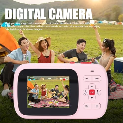 Cámara digital Cuifati 72MP 2.5K HD con pantalla IPS miniatura 2