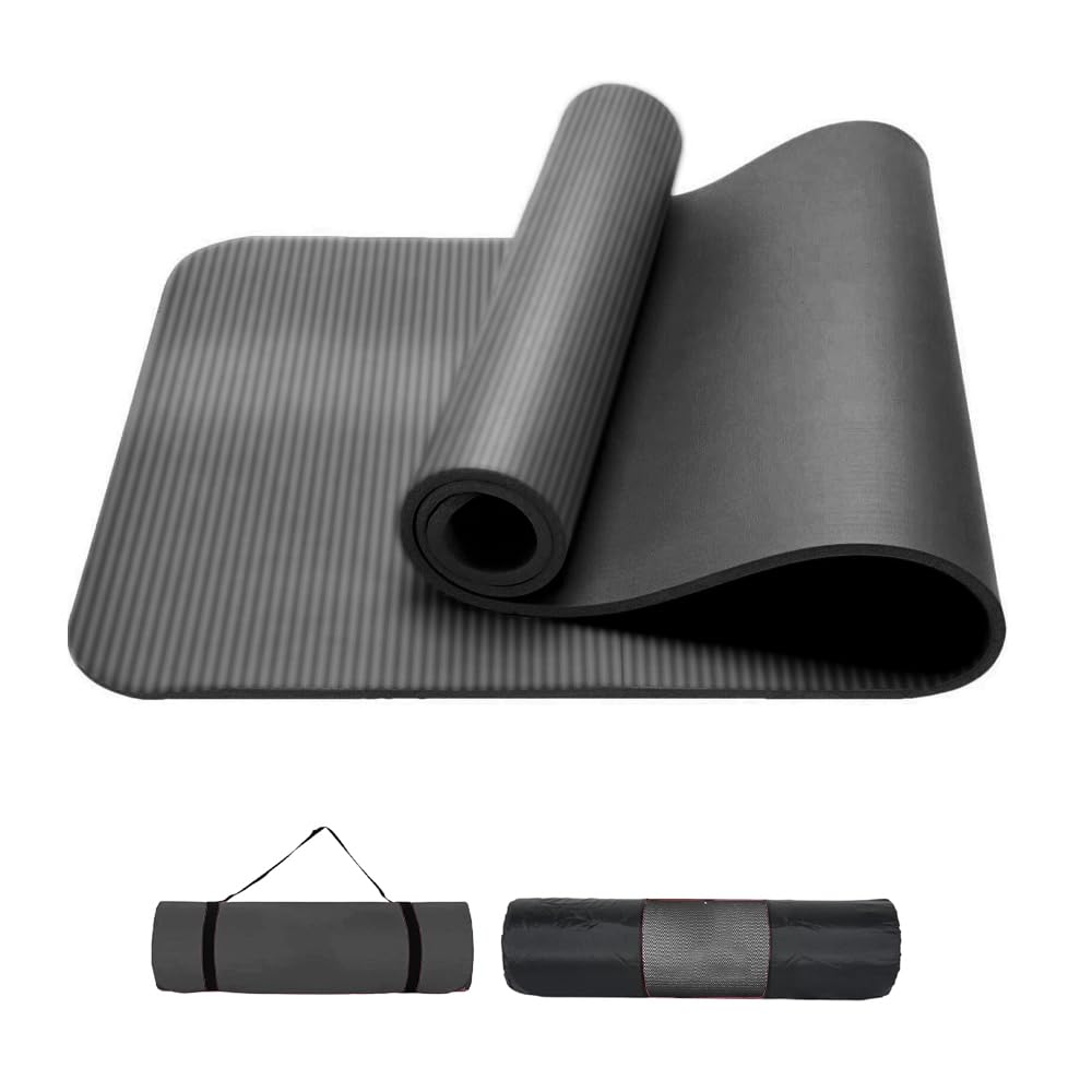 Amazon | 【ヨガソックス 特典付き中】 ヨガマット幅広 183*80cm 厚め