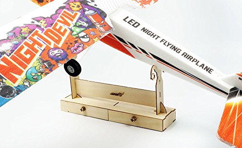 Soporte expositor de balsa madera contrachapada para avión de espuma VT01 4