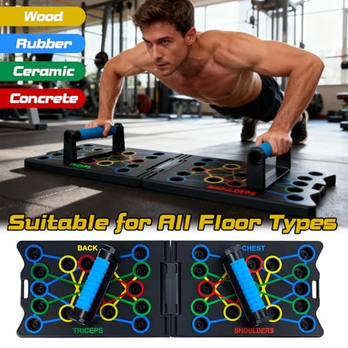 Pompes musculation sans douleur aux poignets grâce à la planche 24-en-1 - 6