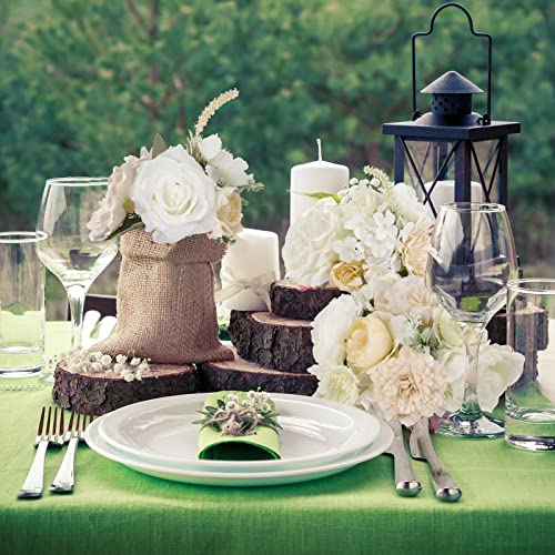 Cocoboo Artificial Flowers Combo Silk Mix Ivory Flowers For Diy Wedding Bouquets Centerpieces Arrangements Party Baby Shower Home Decorations(Champagne White) #TOP6