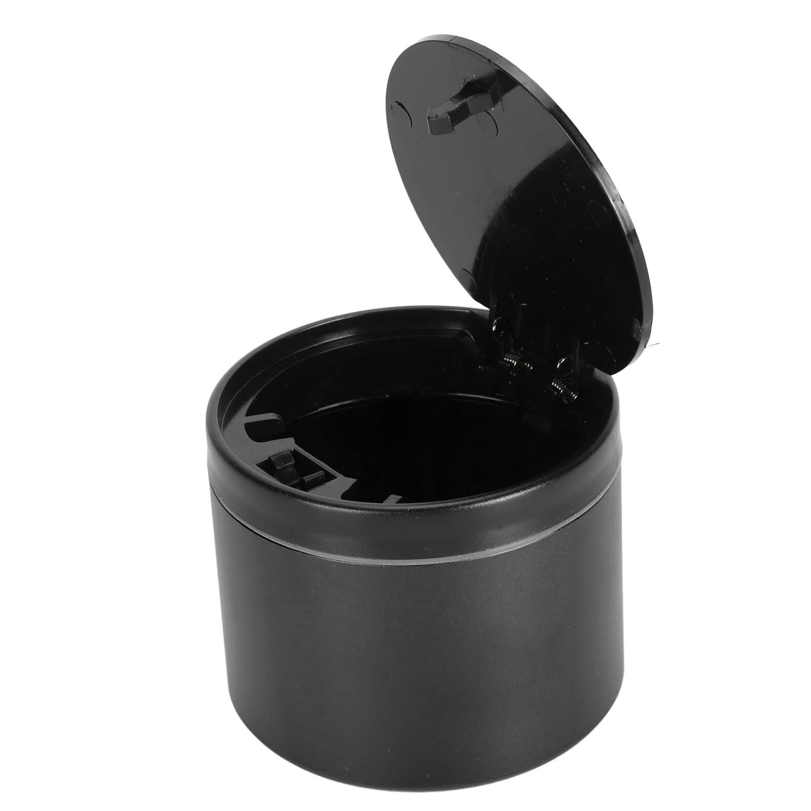 Mini Car Ashtray with One Touch Lid Opening, Press Lid, Detachable Auto Ashtray for Cupholder, Designed for Sedans, Trucks, SUVs (BLACK)