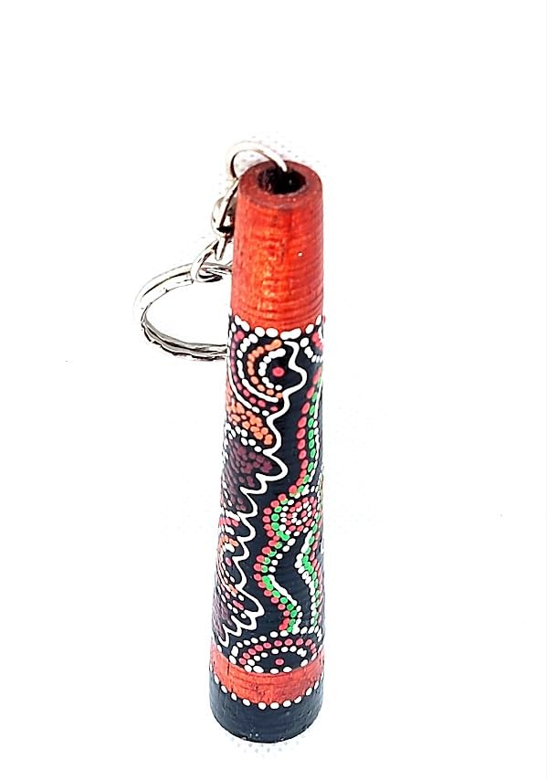 Didgeridoo en bois comprenant un cours en ligne - Cire d'abeille - Housse de didgeridoo – support de didgeridoo