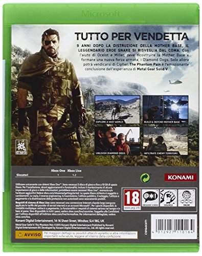 Metal Gear Solid V Xbox One jeu Konami version standard physique - 3