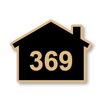 SIGNOOGLE Customised 3D Name Plate For Home Entrance Acyrlic Outdoor House Wall Decor (10 x 7.6 Inch)