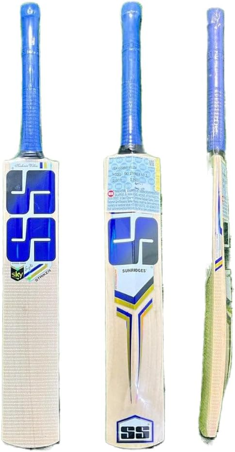 SKY Striker Kashmir Willow Junior Cricket Bat Size 3