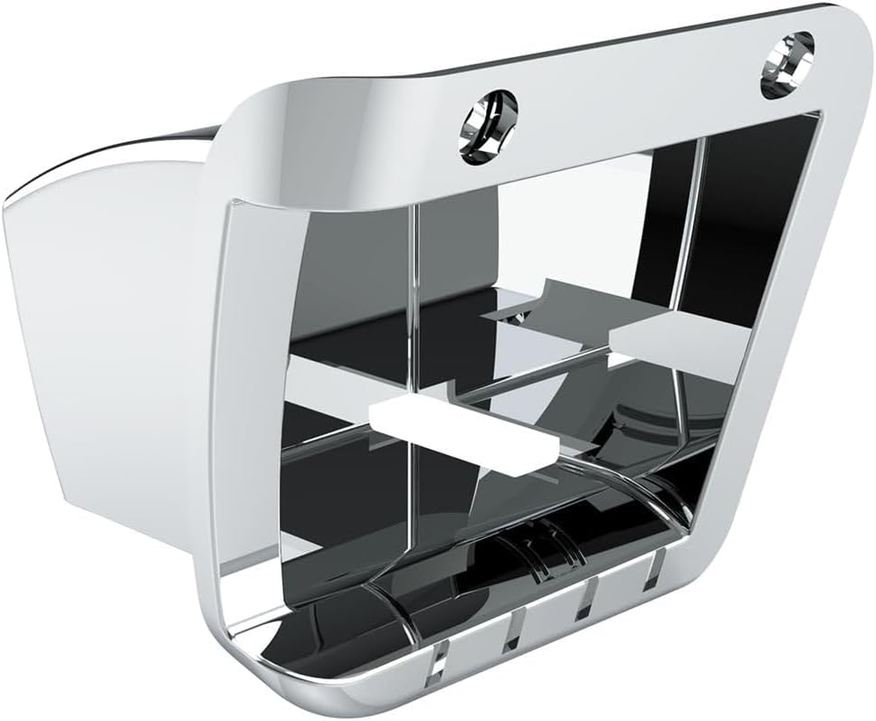 Chrome Plastic Ash Tray Trim compatible with Peterbilt 2006+ 379, 384, 386, 387, 388, and 389