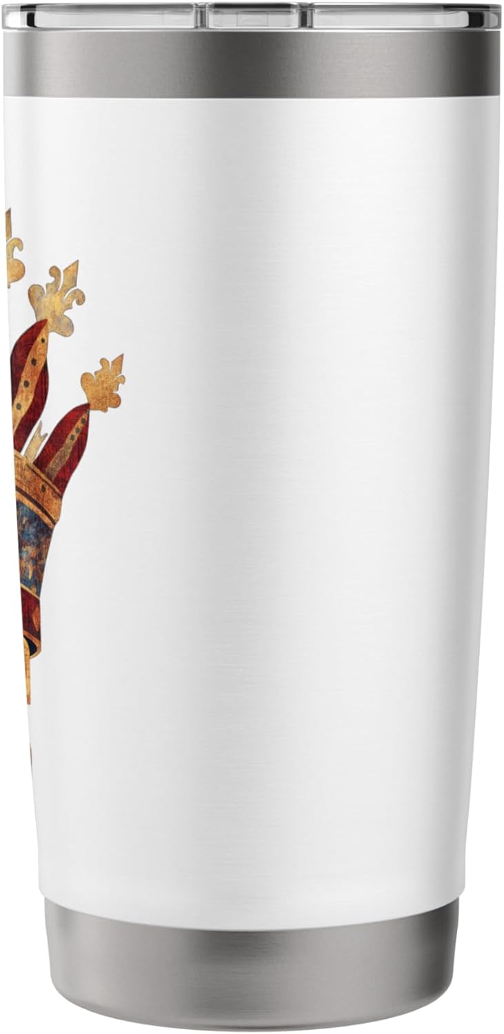 No Kings Political Protest Subtle Statement Graphic Stainless Steel Insulated Tumbler - Image 2
