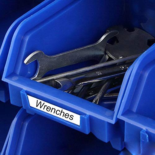 Aonomi Compatible Industrial Label Tape Replacement For Dymo 1805430 1" Permanent Vinyl Label Tape For Use With Dymo Rhino 6000 6500 Industrial Label Maker, Black On White，2-Pack #TOP5