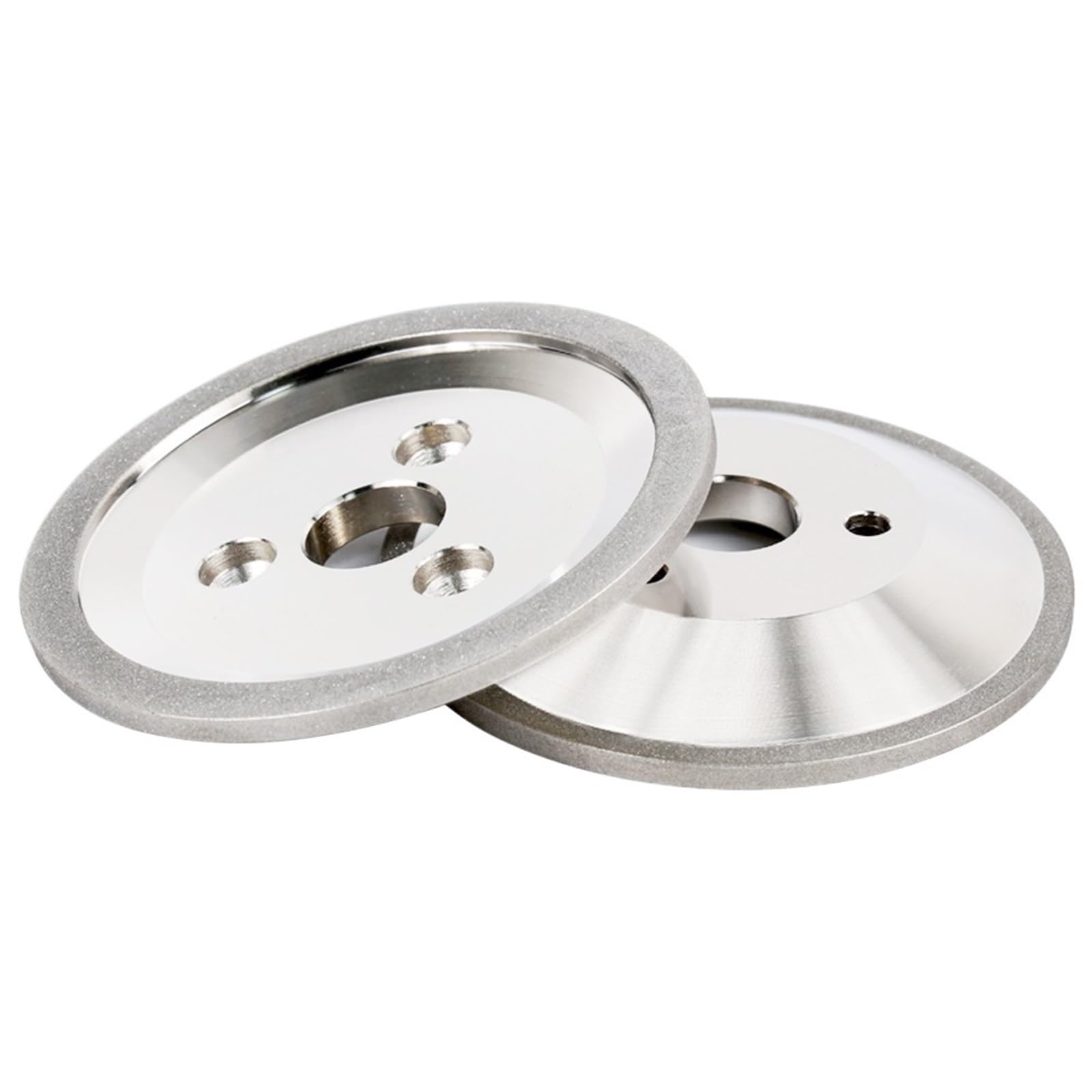 125 mm diamentowa tarcza szlifierska z trzema otworami do ostrzenia noży, tarcza szlifierska ze stopu do stali wolframowej i frezów PCD, 1 szt.(320grit-90DEG)