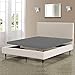 Spinal Solution, 1.5-Inch Split Bunkie Board for Mattress/Bed Support - Fully Assembled, Improved Comfort and Support, Queen, Gray