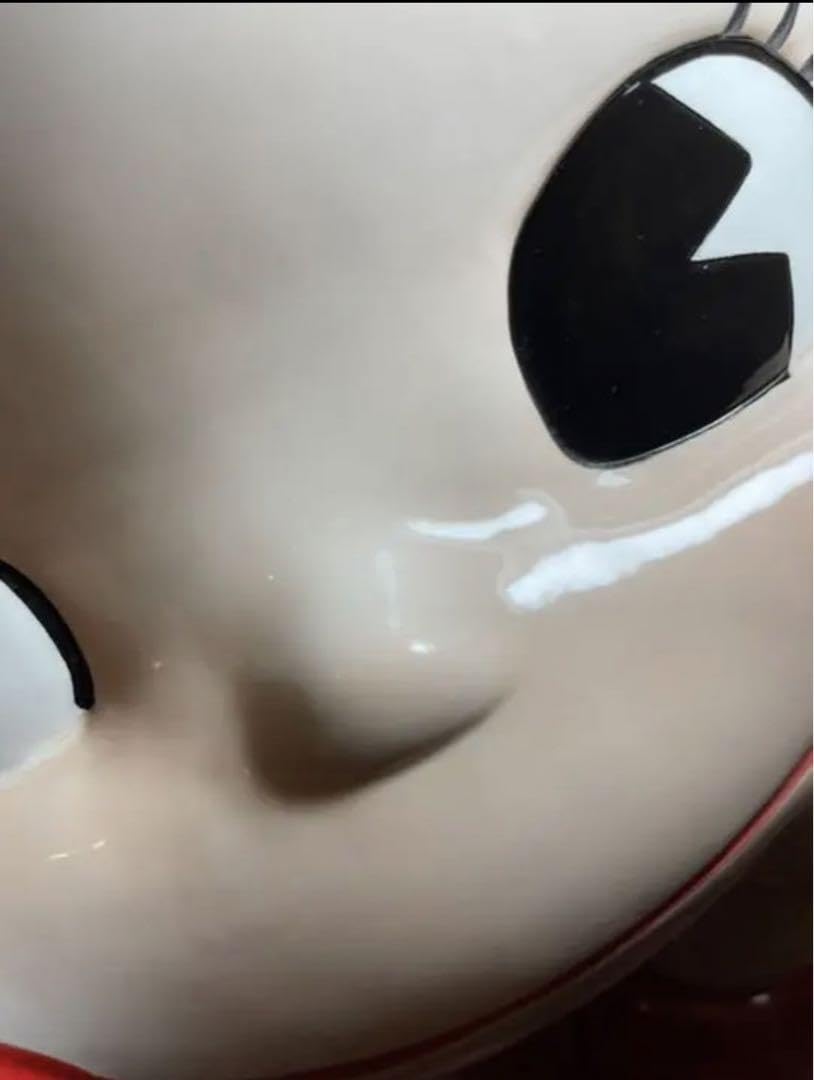 Amazon.co.jp: ジャンボお座り ペコちゃん陶器 置物（大） : ホーム 