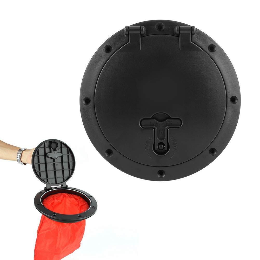 RiToEasysports Couvercle De Trappe 15,2 Cm - Plaque De Pont Amovible Avec Sac De Rangement Étanche Pour Bateau, Kayak, Canoë