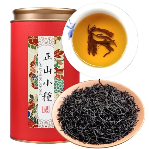 煕渓 正山小種 紅茶120g 中国红茶 中国紅茶 武夷紅茶 正山小种紅茶 正山小種红茶 中国茶 茶葉 濃い香り紅茶 茶叶のサムネイル
