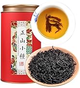 Yuexi Lapsang Souchong Tea Loose Leaf Black Tea Fujian Wuyi Mountain Black Tea Chinese Tea Rich F...