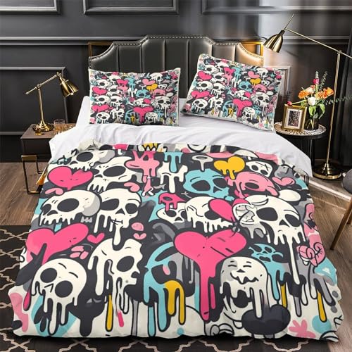 Parure de lit microfibre ultra douce 200x200 lit double - 4
