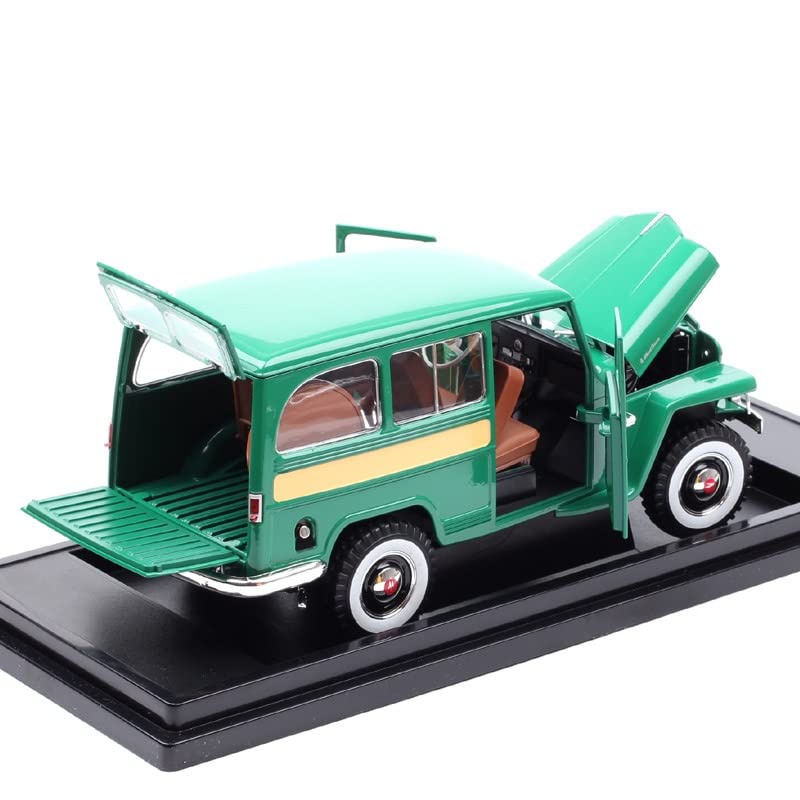 Best Gift 1/18 for Willys Jeep Station Wagon Metal Diecast Car