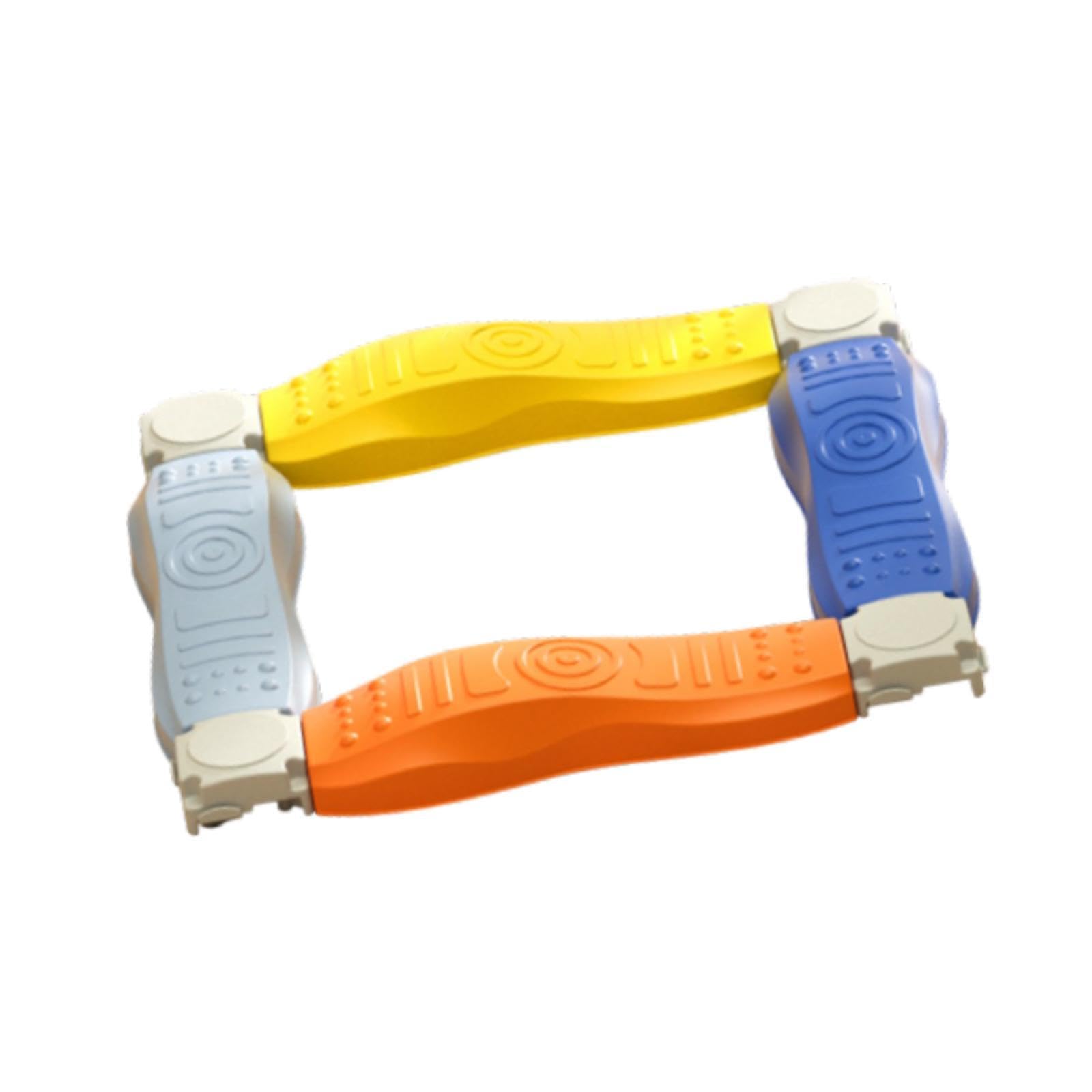 12 Piezas Juguetes de Equilibrio Infantil Circuito de Obstáculos para Niños Haz de Equilibrio Juego de Saltar Piedras Antideslizante Y Resistente, a