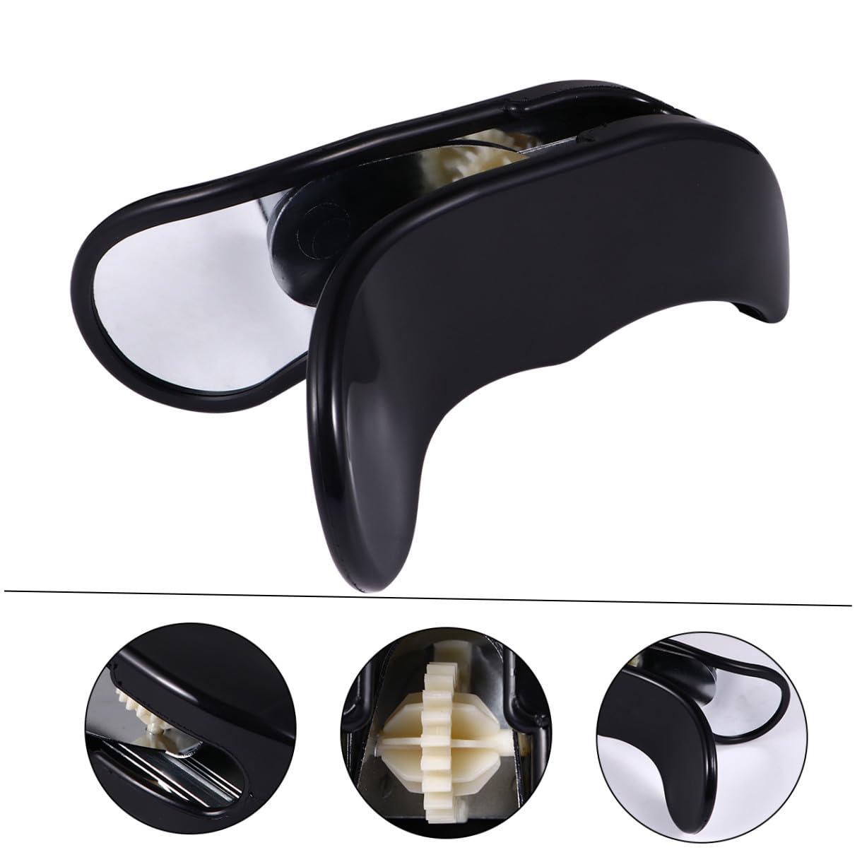 GANAZONO Entrenador de Glúteos Ergonómico Negro, Ejercitador de Músculos Cadera, Material Duradero, Ligero para Entrenamiento en Casa y Fortalecimiento Muscular
