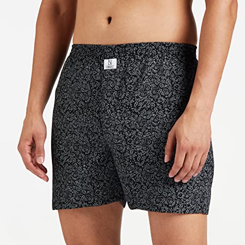 Image of Longies Men's Cotton Printed Regular Boxer Shorts