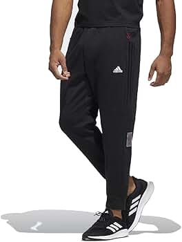 Amazon.com: adidas Men's CNY Regular Knit Pants, Black