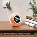 Kids Alarm Clock with Sound Machine, 12 Soothing Sounds, Child Lock - Dimmable Wake Up Lamp, Digital Night Light Clock for Bedrooms, Toddler Sleep Training Clock, Gifts for Girls Boys Children 3-12