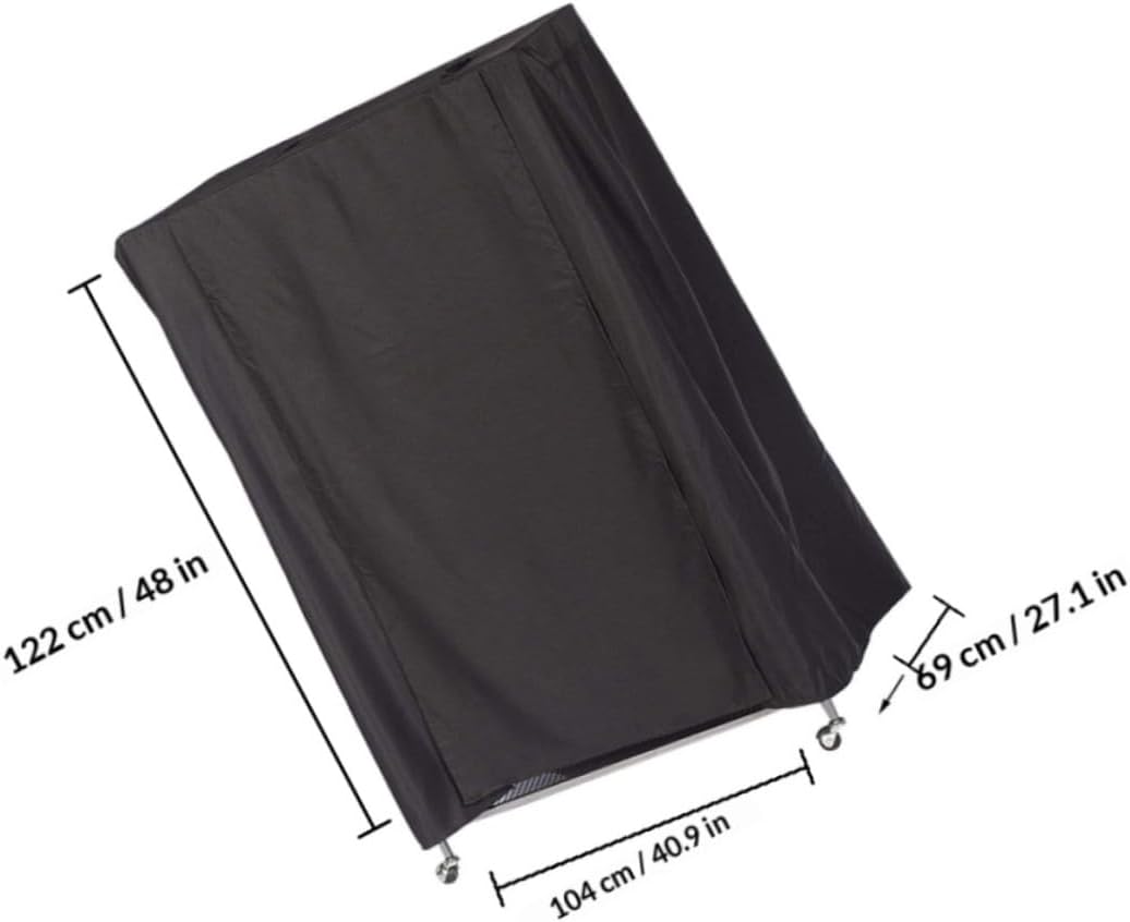 Birdcage Cover Waterproof Protective Cage Cover Dustproof Black for Indoor and Outdoor Birdcage Protection