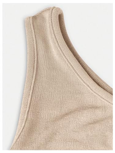 OYOANGLE Girl's 3 Pack Summer Sleeveless Crew Neck Tank Dress Set Rib Knit Bodycon Midi Dresses3