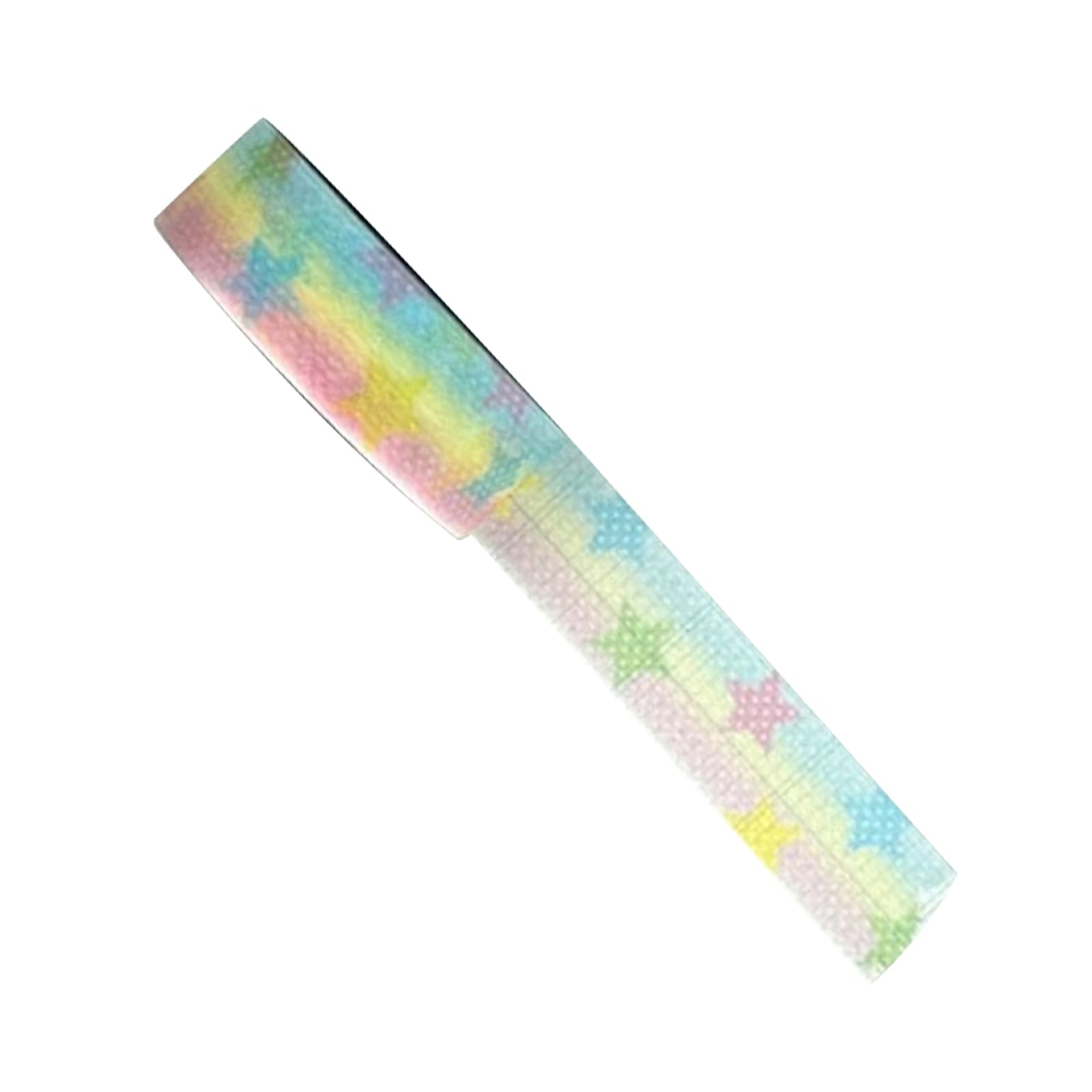 Xinsheinelry Star Scrapbooking Tape Decorative Masking for Scrapbooking Journaling Photo Album Skateboard Laptop Picture Frame Star Decorative