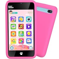 MOMILLA Kids Toys Smart Phone with 3.97\u201DScreen for Kids Boys Age 3-10, Girls Toys with Dual Camera Stickers, Toddler Learning Play Smartphone, 16 GB Storage Cell Phone