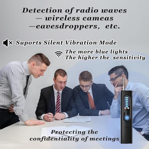 Image of TMY Hidden Camera Detector, Anti-Spy Detector, Hidden Device GPS Detector, Camera Detector, Bug Detector, Privacy Protector, Signal Scanner for Hotels Office Home Travel(TMYPP17)
