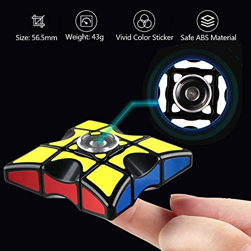 Image of D-FantiX Fidget Spinners Cube, 1x3x3 Floppy Cube Puzzle Fidget Spinner Anti-Anxiety Fidget Toys for Kids Adults