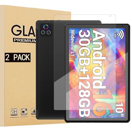 Protector de vidrio templado para tablet 10 pulg 2 pzas