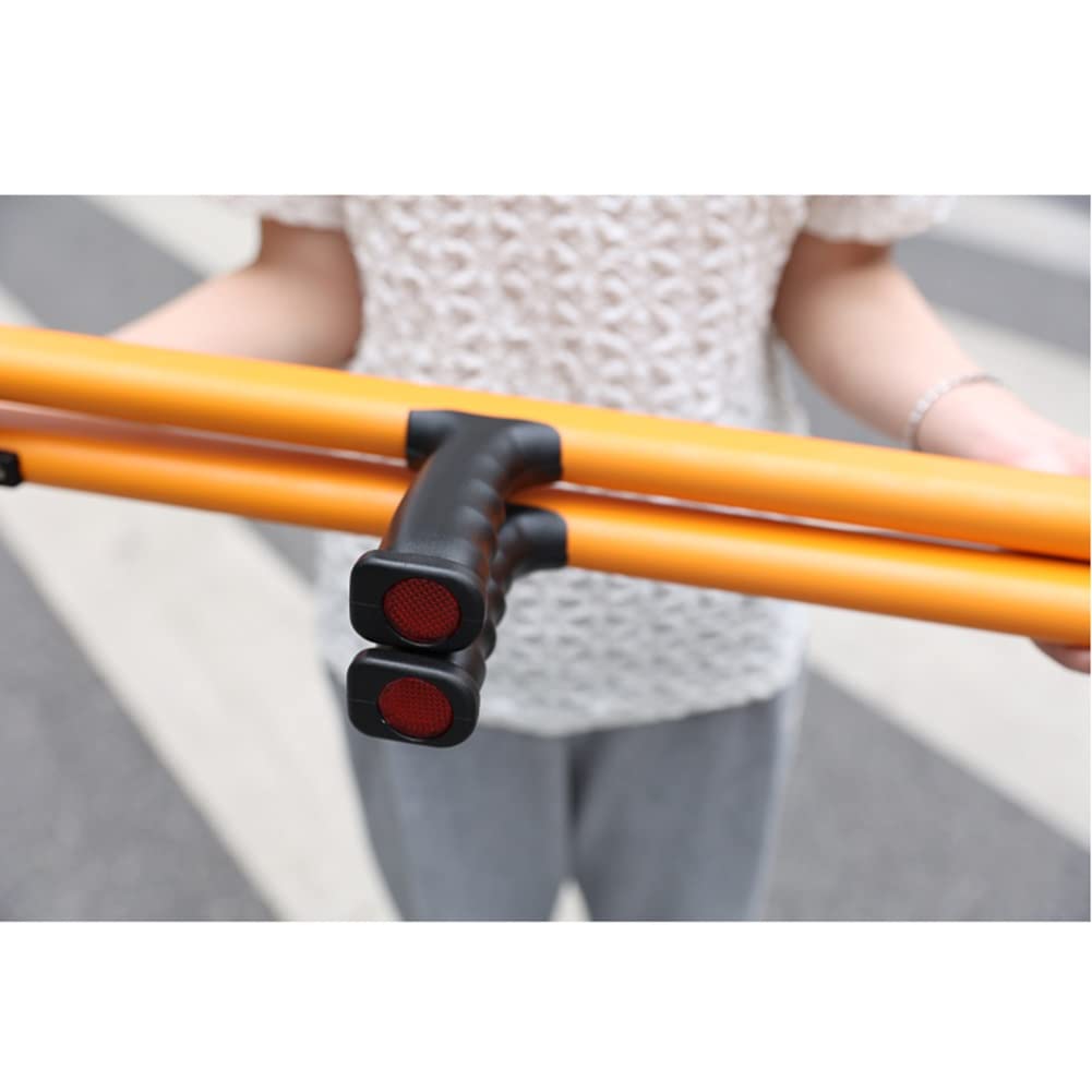 Muletas axilares Ajustables, Bastones para Caminar para Adultos, Mango ergonómico, Ayuda para Caminar para Personas Mayores, adecuadas para Altura: 150-190 cm/5'-6' 2''