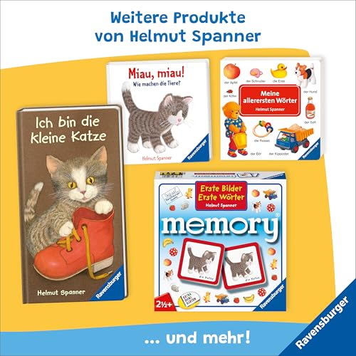 Foto von Ravensburger Kinderspiele, 88688 Erste Bilder - Erste Wörter Memory®, mit Motiven aus dem Kinderbuch Helmut Spannner, Spielzeug ab 2 Jahren