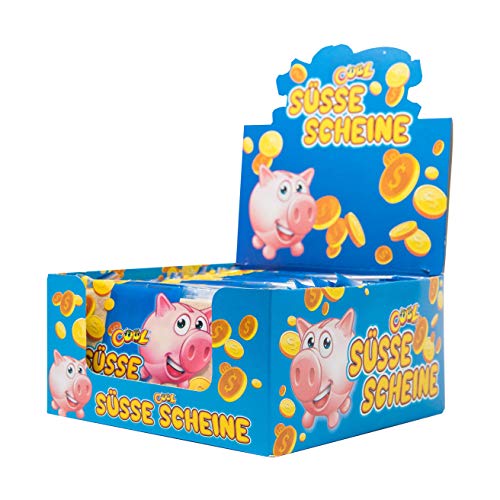 COOL Süße Scheine Esspapier, 24 Bündel Banknoten, ein Haufen Spielgeld, 24 Flowpacks mit je 14 Geldscheinen (1 x 168g)