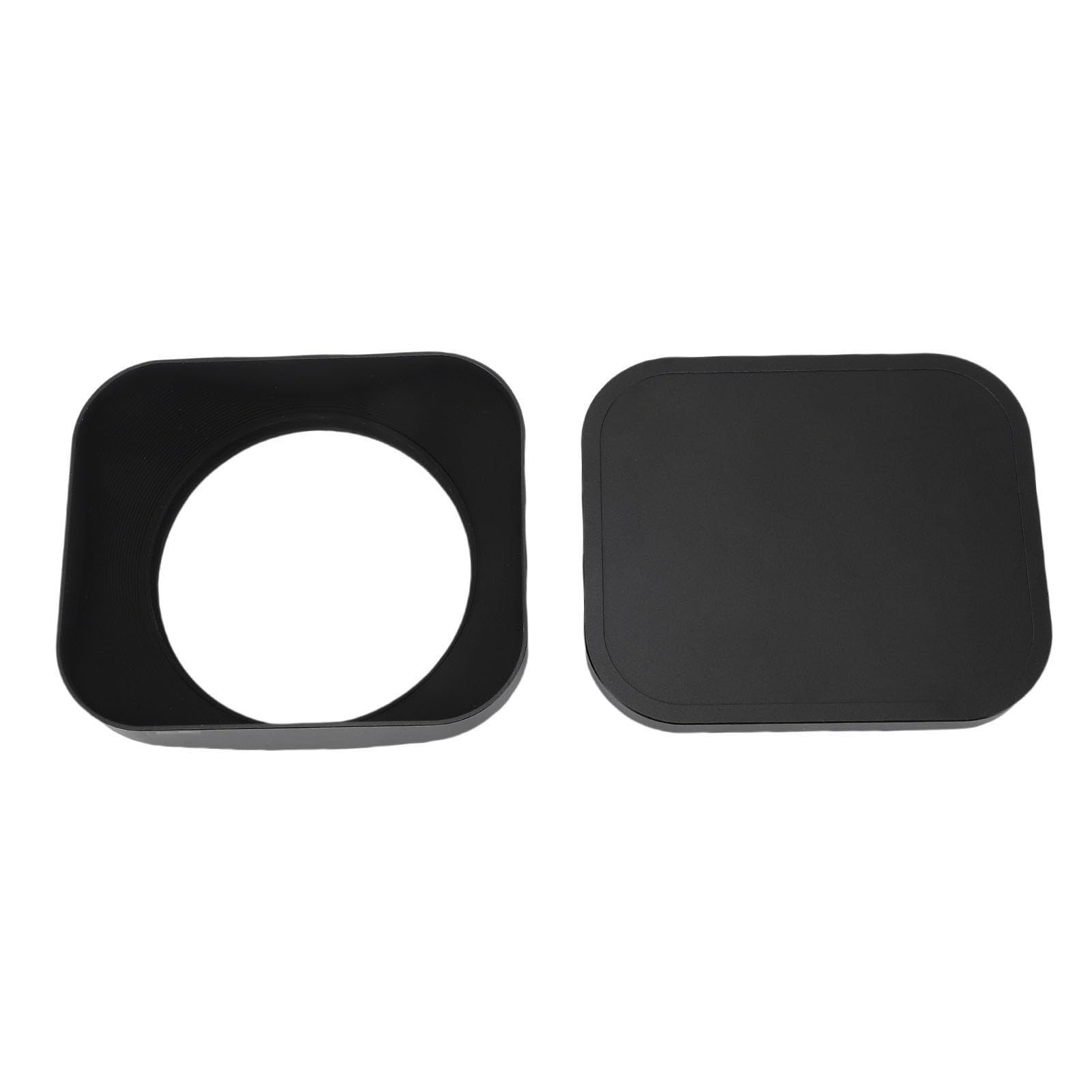 Bewinner Paraluce Quadrato da 67 Mm, Lega di Alluminio Resistente con Antiriflesso Opaco, Paraluce per Fotografia, 1 unità,