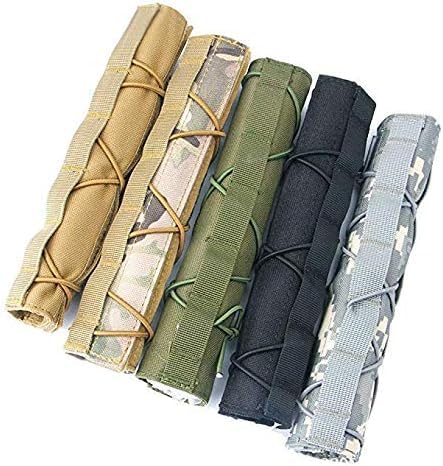 Soppressore Copertura Softair Tattico Militare Tattico Coperchio a sgancio rapido Tiro Silenziatore Protezione deflettore